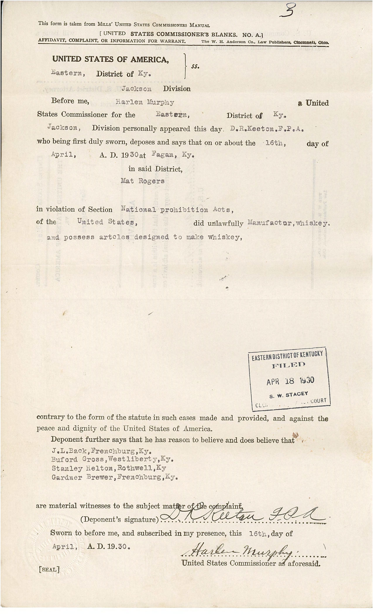 Mittimus Page 3